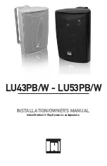 Preview for 1 page of Dual LU43PB Installation & Owner'S Manual