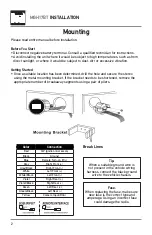 Preview for 2 page of Dual MGH17BT Installation & Owner'S Manual