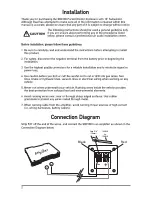 Preview for 2 page of Dual SBX100 Owner'S Manual