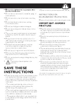 Preview for 5 page of Dualit 3000460 Instructions Manual