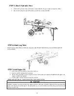 Preview for 22 page of Ducar PG25T Operator'S Manual