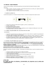 Preview for 25 page of Ducasa SCANDY 10 Installation, Usage And Maintenance Manual