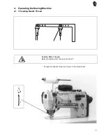 Preview for 14 page of Duerkopp Adler 550-12-23 Operating Instructions Manual