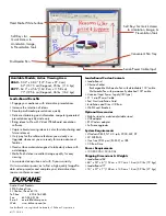 Preview for 2 page of Dukane LeaderBoard LB62 Specifications