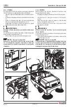 Preview for 32 page of Dulevo elite 90 BK Use And Maintenance