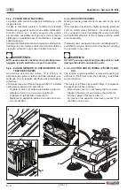 Preview for 88 page of Dulevo elite 90 BK Use And Maintenance