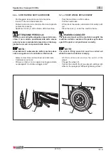 Preview for 93 page of Dulevo elite 90 BK Use And Maintenance