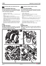 Preview for 118 page of Dulevo elite 90 BK Use And Maintenance