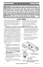 Preview for 27 page of Duluth Forge DF450SS-G Owner'S Operation And Installation Manual