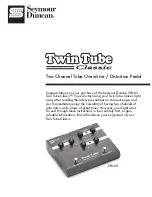 Duncan Twin Tube Classic Quick Manual preview