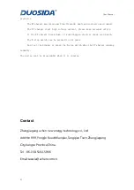 Preview for 51 page of Duosida SES Series User Manual