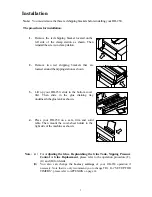 Preview for 6 page of Duplo DB-200 Operation Manual