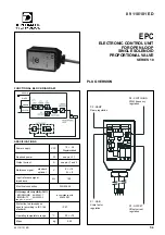 Preview for 1 page of Duplomatic EPC 10 Series Manual