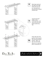 Preview for 6 page of Dura Trel Bakersfield Arbor 11197 Assembly Instructions Manual