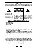 Preview for 2 page of Durabrand CD-109 Operating Instructions Manual