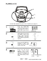 Preview for 6 page of Durabrand CD-109 Operating Instructions Manual