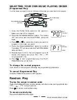 Preview for 9 page of Durabrand CD-109 Operating Instructions Manual