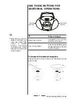 Preview for 11 page of Durabrand CD-109 Operating Instructions Manual