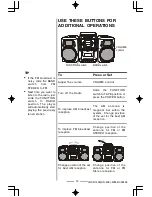 Preview for 13 page of Durabrand CD-1493 Operating Instructions Manual