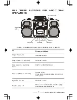 Preview for 16 page of Durabrand CD-1493 Operating Instructions Manual