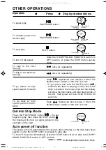 Preview for 5 page of Durabrand CD-625 Operating Instructions Manual