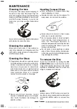 Preview for 9 page of Durabrand CD-625 Operating Instructions Manual