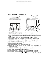 Preview for 4 page of Durabrand TV-5 Operating Instructions Manual