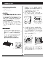 Preview for 2 page of durabuild 7SDUB105BLK Instruction Manual