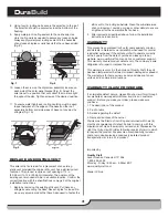 Preview for 3 page of durabuild 7SDUB105BLK Instruction Manual