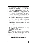 Preview for 3 page of Durabuilt Durabuilt RD122904 Owner'S Manual & Warranty