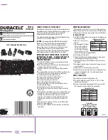 Duracell CEF15NC User Manual preview