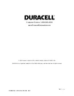 Preview for 60 page of Duracell DG66M-B62 Owner'S Manual