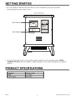 Preview for 4 page of Duraflame DFS-500-4 Manual