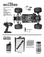 Preview for 2 page of Duratrax FireHammer MT Assembly And Operation Manual