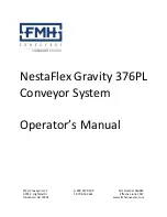 Preview for 1 page of DURAVANT FMH NestaFlex Gravity 376PL Operator'S Manual