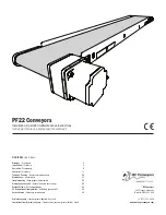 Preview for 1 page of DURAVANT QC Conveyors PF22 Installation, Operation & Maintenance Instructions Manual