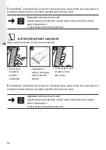 Preview for 44 page of DURAVIT 650001 01 2 00 4310 Operating Instructions Manual