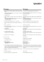 Preview for 13 page of DURAVIT Combi L Darling New 710238 Mounting Instruction