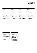 Preview for 2 page of DURAVIT D-Code 700065 Operating Instructions Manual