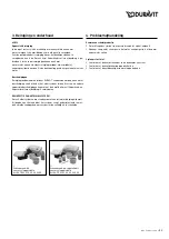 Preview for 13 page of DURAVIT D-Code 700065 Operating Instructions Manual