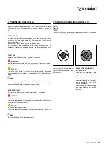 Preview for 15 page of DURAVIT D-Code 700065 Operating Instructions Manual