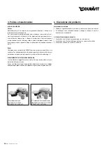 Preview for 16 page of DURAVIT D-Code 700065 Operating Instructions Manual