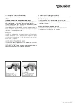 Preview for 19 page of DURAVIT D-Code 700065 Operating Instructions Manual