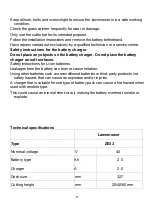 Preview for 9 page of DURHAND 845-740V90 Assembly & Instruction Manual