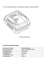 Preview for 45 page of DURHAND 845-740V90 Assembly & Instruction Manual