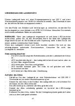 Preview for 46 page of DURHAND 845-740V90 Assembly & Instruction Manual