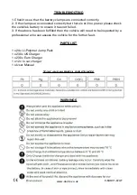 Preview for 4 page of Durite 0-649-31 Instructions