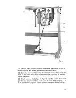 Preview for 25 page of DURKOPP ADLER 556 Instructions For Operator And Mechanics