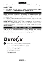 Preview for 27 page of DUROFIX RM 6V Series Product Information Manual