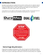 Preview for 7 page of DUROMAX DUAL FUEL HYBRID ELITE XP8500EH User Manual